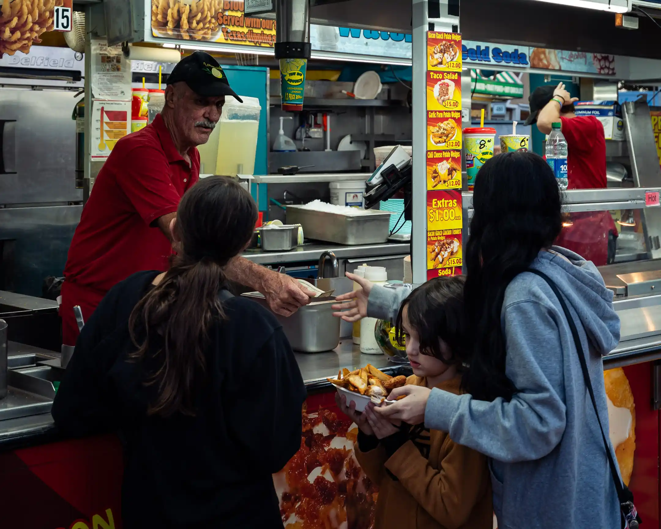 Chicken fingers at The Topsfield Fair.